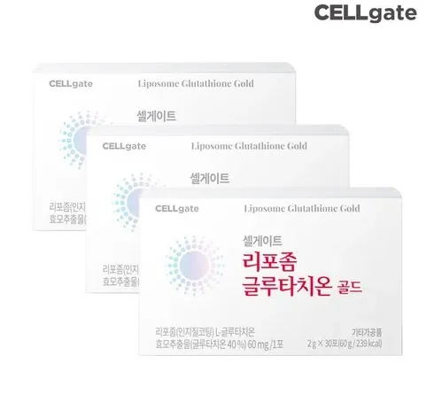 멋지다 이 상품! 셀게이트 리포좀 글루타치온 골드 12박스12개월분 베스트9